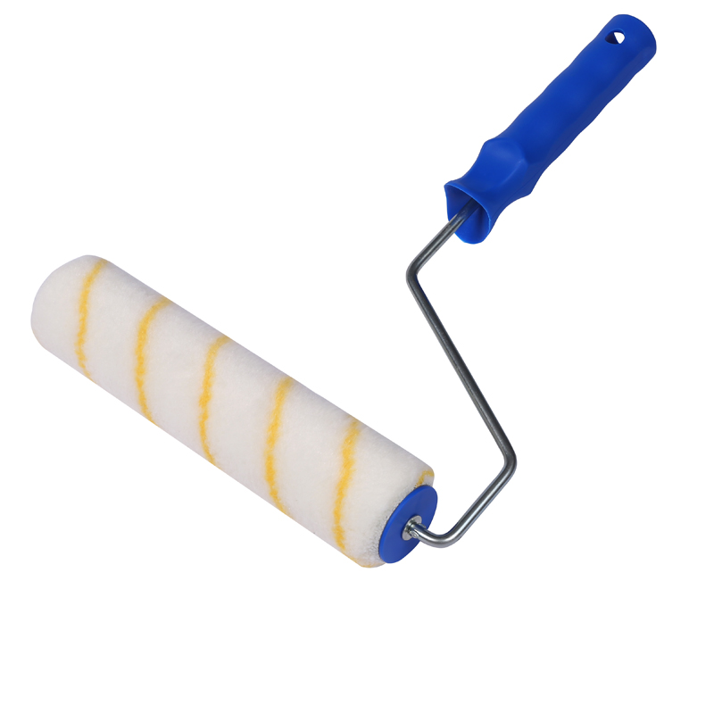 US Paint Roller Polyester Roller Yellow Stripe Cage System