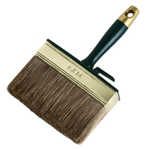 140MM Block Paint Brush With Plastic Handle